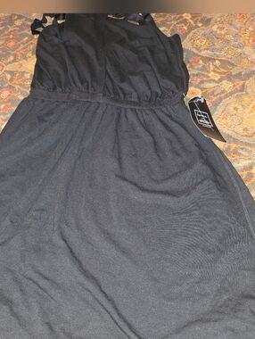 4/$67 Deal! Karma Canadian Black Sleeveless Casual Dress